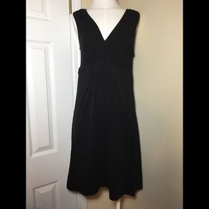 J. Crew Size Medium women's sleeveless black dress